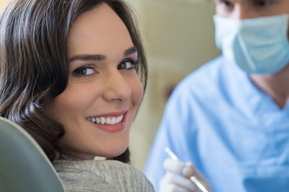 Smiling Dental Patient