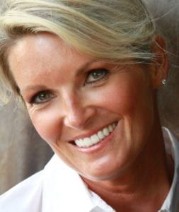 Woman smiling