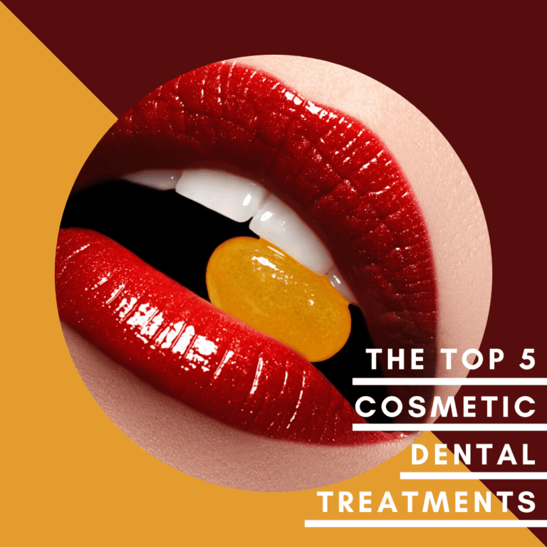 Infographic The Top Five Cosmetic Dental Treatments