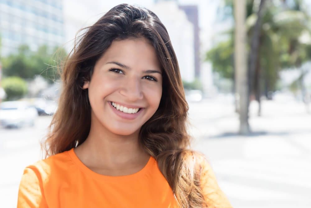 happy dental patient
