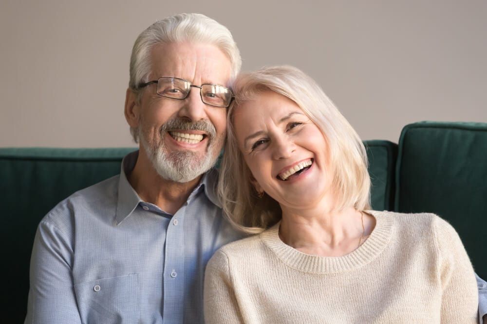 happy dental couple