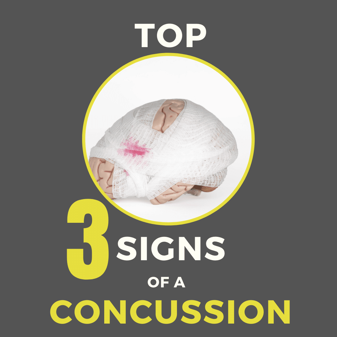 Top signs of a concussion