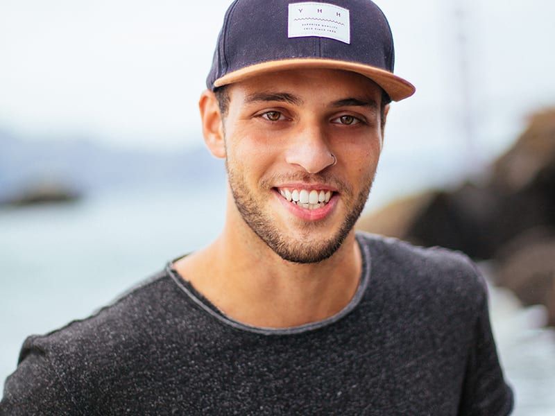 smiling male for testimonials page